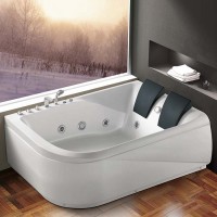 Massage Acrylic Whirlpool Bathtub with air bubble