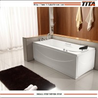 Set In Acrylic Luxury Constant Temperature Heating Bubble Surf Massage Single Bathtub TMB045